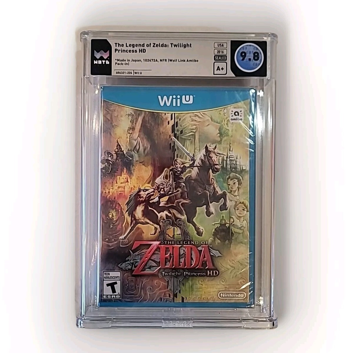 The Legend of Zelda Twilight Princess HD Nintendo Wii U Sealed