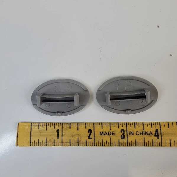 Juego de 2 cubiertas de pilar grises para Hyundai Tucson 2006 OEM Foto 4 de 4