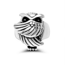 Lucky Owl Ring for Men Women Stainless Steel Angel Wings Eagle Rings Biker Punk