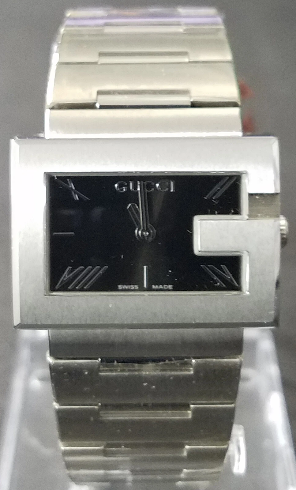 Montre femme GUCCI G Dial YA100505 cadran noir neuve 