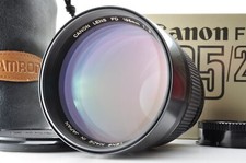 Canon New FD NFD 135mm f/2 Near MINT MF Telephoto Lens W/Box Case From JP 28899