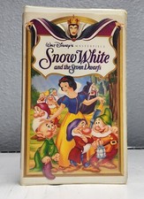 Snow White and the Seven Dwarfs (VHS, 1994) Walt Disney’s Masterpiece