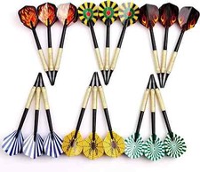 Soft Tip Darts for Electronic Dartboard Plastic Point Dart with Standard...