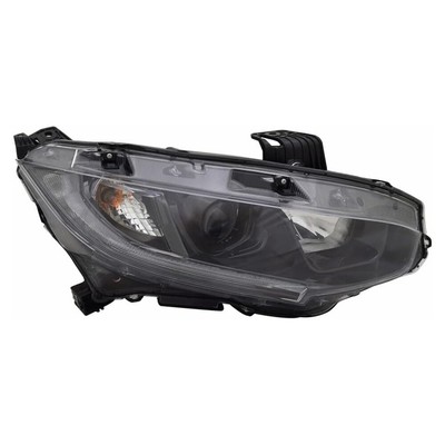RIGHT HEADLIGHT FITS HONDA CIVIC I STYLE SEDAN 4 DOOR 2.0L 2021 BY 33100-TEG-A31