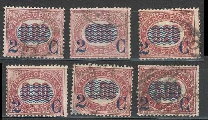 Italy LOT ALL USED Sc 33 37 to 41 43 64 to 66 99 BL4 B1-3 Q23 Strip 5  SEE SCAN - Image 3 of 4