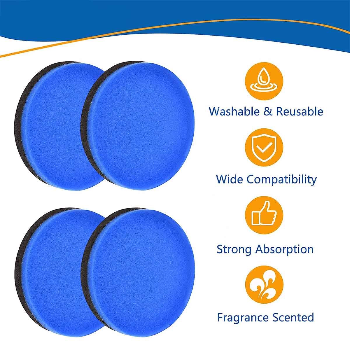 6 Filtri Per Aspirapolvere Bissell – Modello 12141 – Compatibile Powerlifter E Animali Domestici