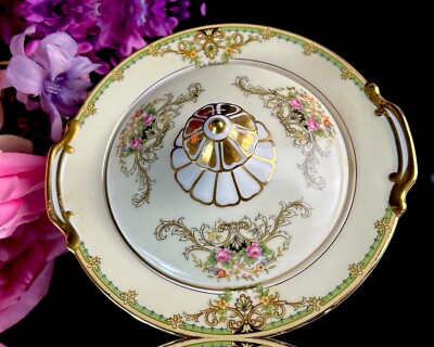 【即発送可能】 Vintage Noritake Milford 89486 Lidded Small Bowl/Sugar Bowl 食器