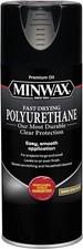 Minwax Fast Drying Polyurethane Spray, Protective Wood Finish, Clear Semi-Gloss,