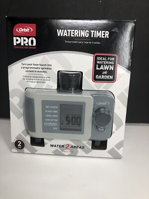 Orbit Pro Contractor Grade Watering Timer Water 2 Areas