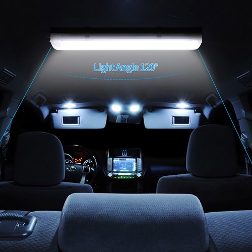 12V/24V LED Streifen Leuchte 72-LEDs Auto KFZ Van VOLT Stablampe Lichtleiste 4x - Bild 5 von 14