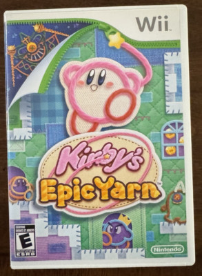   Kirby s Epic Yarn (Nintendo Wii) - CIB - Tested Works