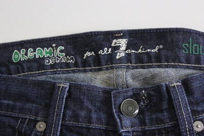 WOMENS 7 For All Mankind Organic Denim Jeans Pants 28 x 26