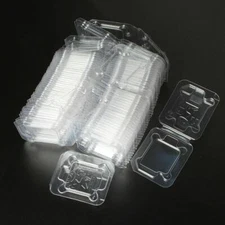 NEW 100 PCS New Clamshell Tray Case For Intel 478 775 1150 1155 1156 CPU US
