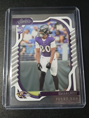 Isaiah Likely - Absolute Football 2022 - Baltimore Ravens - RC