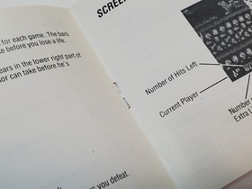 Bad Dudes Authentic Original NES Nintendo Manual Only *wear