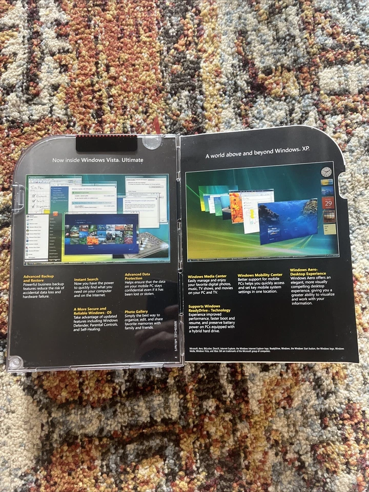 Windows Vista Ultimate with SP1 - Upgrade (66R-02262) - Image 3 of 4