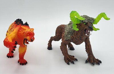 Schleich Eldrador Creatures Actionfigur Doppelpack Lavatiger Rock Beast Figur