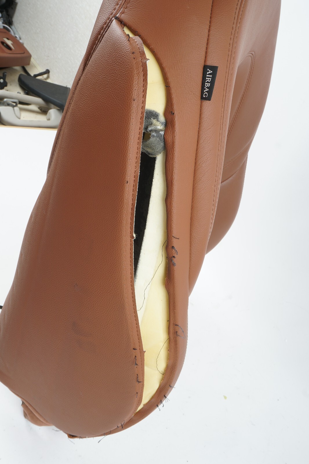 14-17 MASERATI QUATTROPORTE FRONT RIGHT PASSENGER SEAT BACK BACKREST UPPER OEM