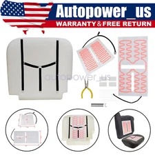 Driver Bottom Foam Cushion &Heater Element Pad Kit For 2005 2006 Chevy Silverado