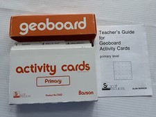 Geoboard Activity Cards Primary Level