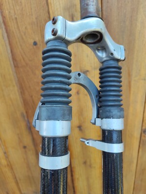 Vintage Carbon Suspension Fork 1-1/8