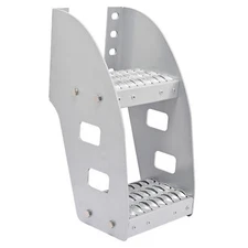 10'' Truck Frame Step Mounted Side Step For Peterbilt Frame Semi Truck Aluminium