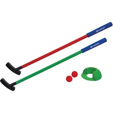 Schildkröt Mini Golf Set | Garten Golf Minigolf Outdoor 2 Schläger + 2 Bälle