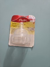 Playtex Naturalatch Nipples Silicone 3-6m Fast BPA-Free Drop-Ins - NEW