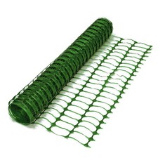 NEW! Heavy Duty Green Safety Barrier Mesh Fencing 1mtr x 15mtr