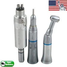 A++~Slow Low Speed~Handpiece Complete Kit E-type 2Holes Push Button Ratio 1:1