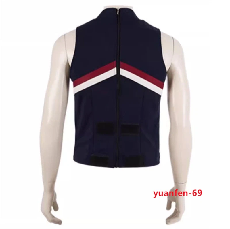 Avengers: Endgame Captain America Cosplay Custome Men's Only Vest Halloween Vest - Image 2 of 4