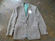 Charles Tyrwhitt Slim Fit Prince of Wales Check Suit Jacket 100 Wool - 42 - NWT