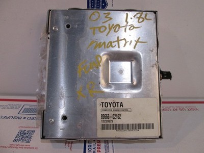    2003 MATRIX ECM ENGINE CONTROL MODULE COMPUTER PCM ECU POWER UNIT XR FWD 1.8