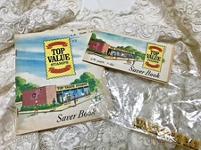 Vintage 1966 Top Value Stamps Saver Books