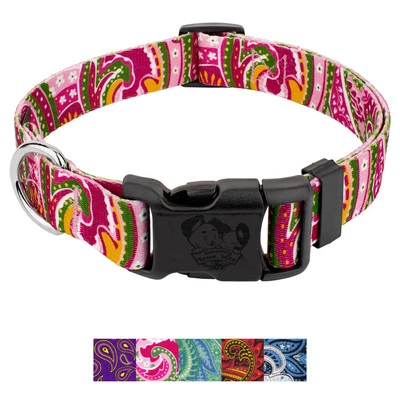 COUNTRY BROOK DESIGN Country Brook Petz® Deluxe Dog Collar - Paisley Collection Made in The U.S.A.