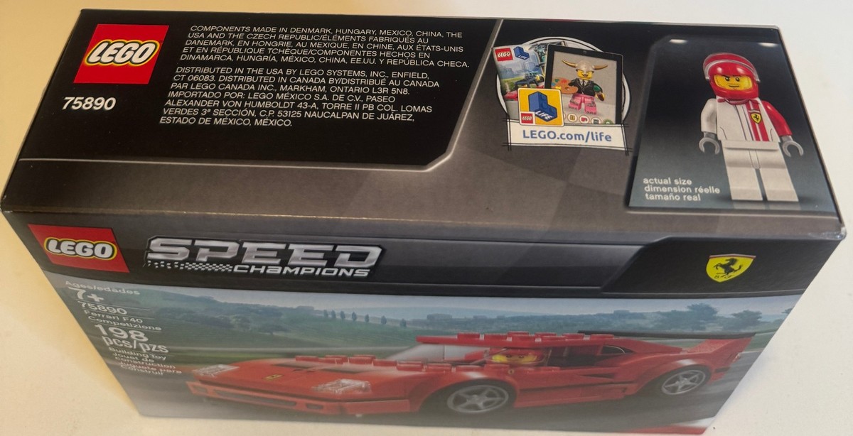 ＶＯGＥＬＥ1803〜2 LEGO Speed Champions Ferrari F8 Tributo • Set 76895 • SetDB