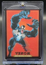 2024 Skybox Marvel Masterpieces '92 Platinum Venom #97 Lenticular SP