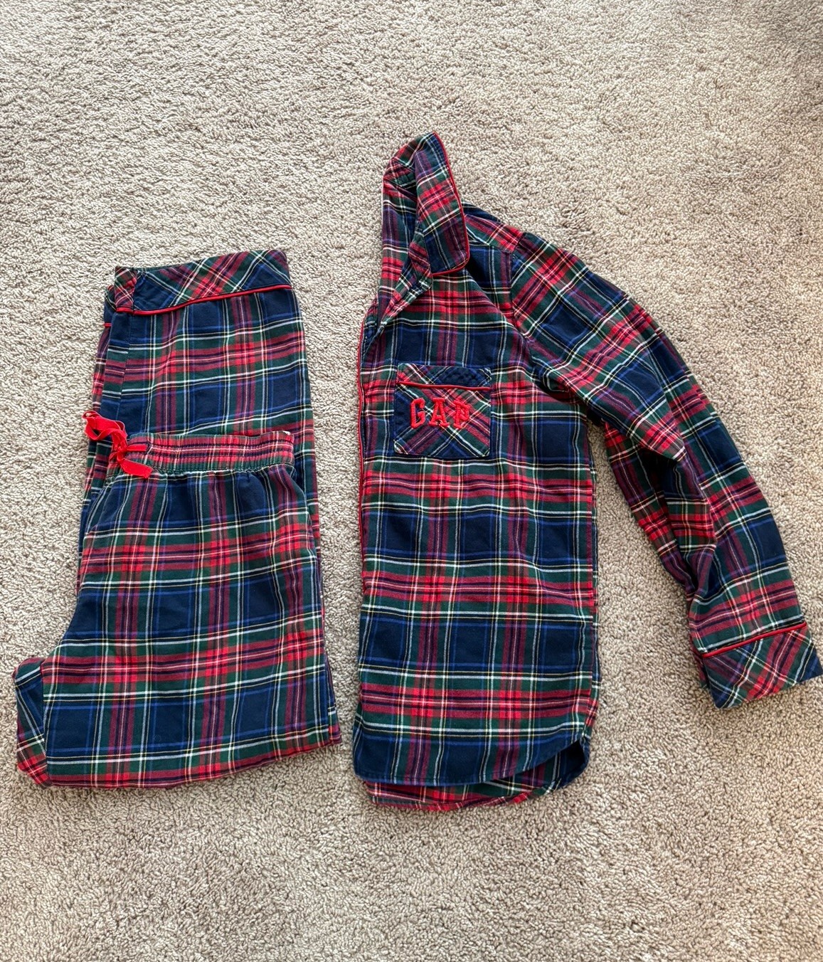 Pendleton x gap flannel Multicolor Plaid pajama s… - image 1