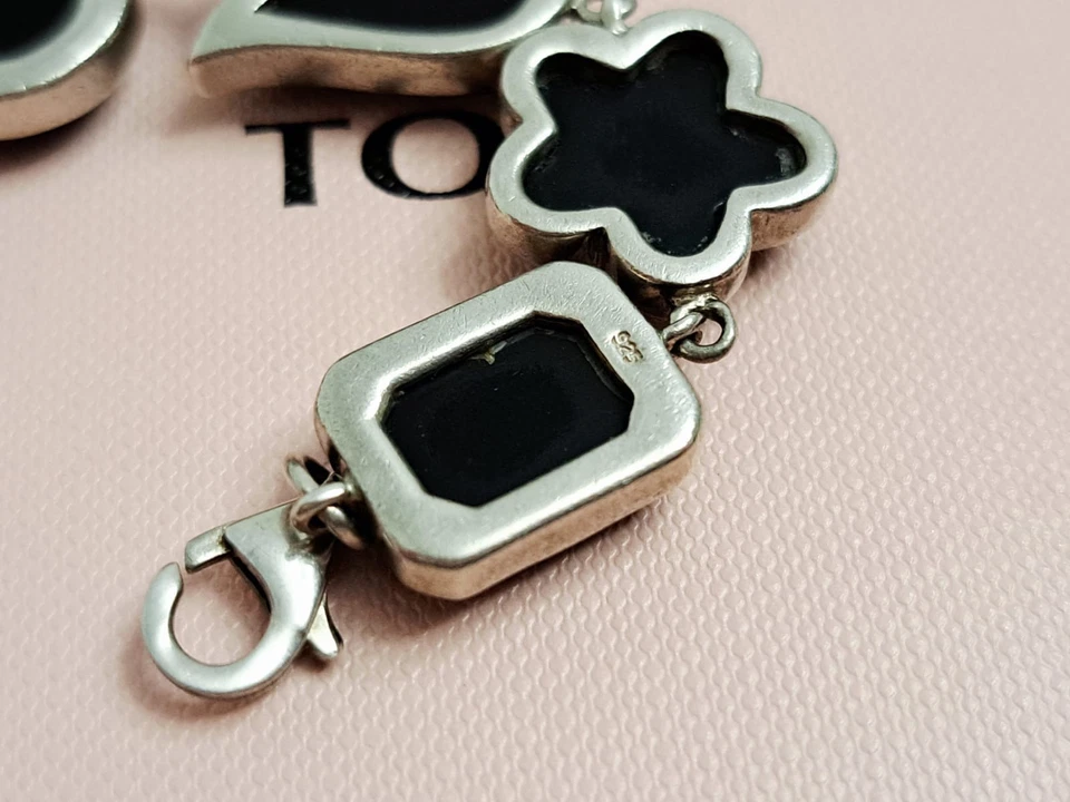 Pulsera Tous Plata Y Ónix  - Imagen 3 de 3