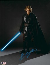 HAYDEN CHRISTENSEN SIGNED STAR WARS 14X11 PHOTO (ACG CERT AG17128)