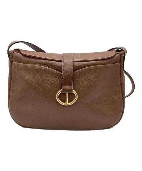 Sac bandoulière Christian Dior marron