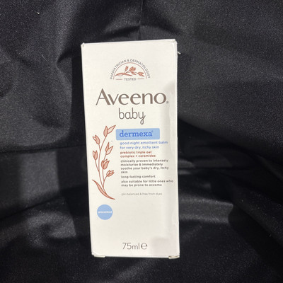 Aveeno baby Dermexa Good Night Emollient Balm For Very Dry Itchy Skin