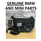 GENUINE BMW M Motorsport Puma Messenger Bag, Black 8L, Shoulder, Crossbody  32A3