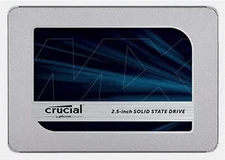 Cruicial MX500 250GB SSD, SATA, 2.5" Internal Hard Drive (CT250MX500SSD1)