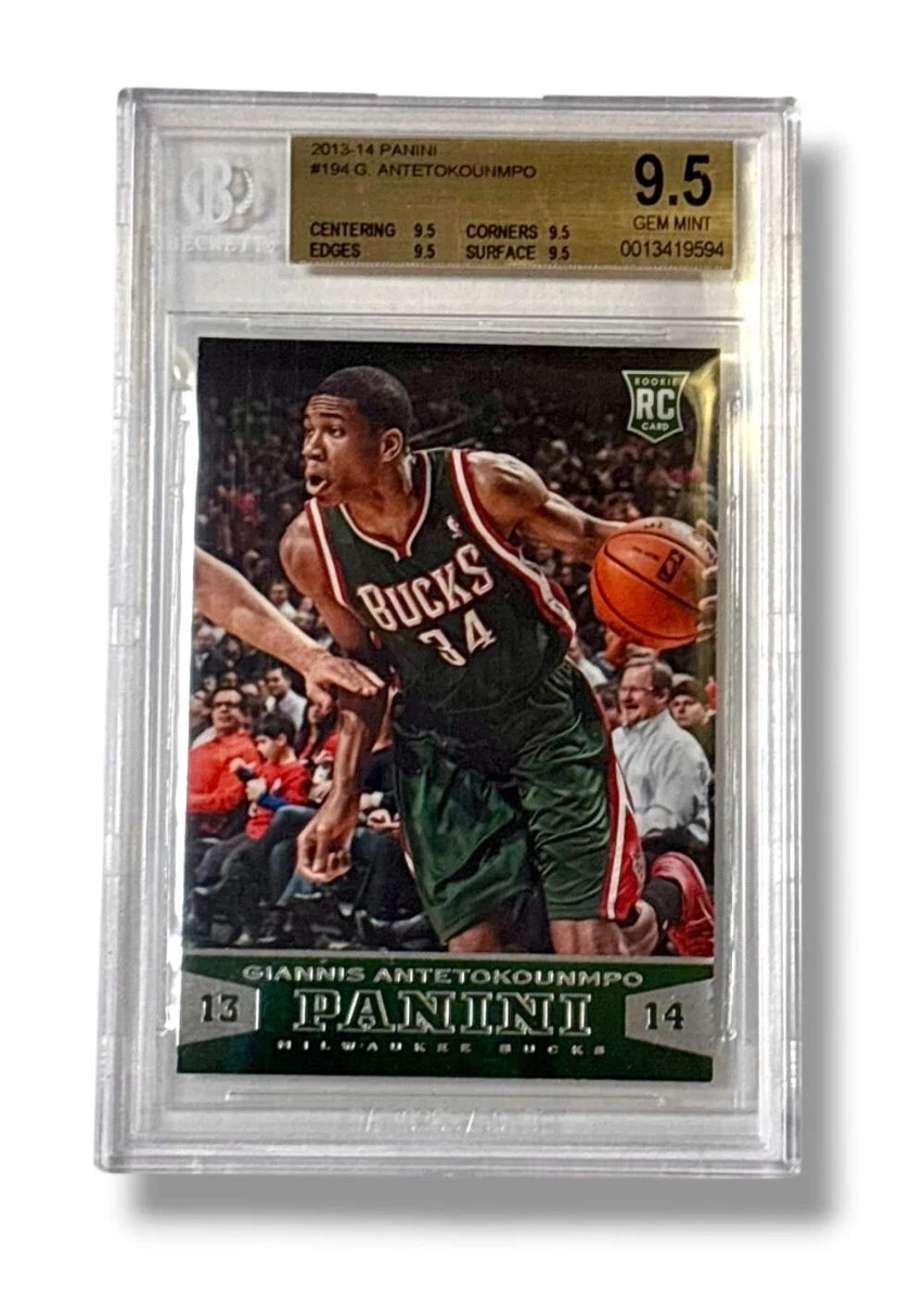 Giannis Antetokounmpo Basketball 2013-14 Season Sports Trading