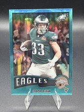 2025 Topps Chrome Cooper DeJean Aqua Refractor /199 RC Eagles COLOR MATCH #178