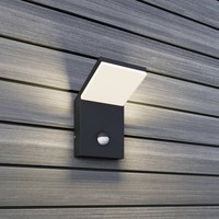 Lucande Led Wandleuchte Aussen Mit Bewegungsmelder, Wandlampe IP54, AußEnleuchte