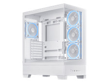 ASUS A31 PLUS White ATX Case offers a panoramic glass design, supports 360mm rad