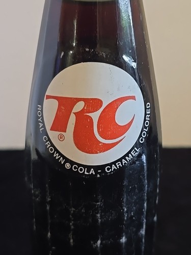 RC Royal Crown Soda 10 oz bottiglia completa anni 70 vintage - Foto 2 di 5