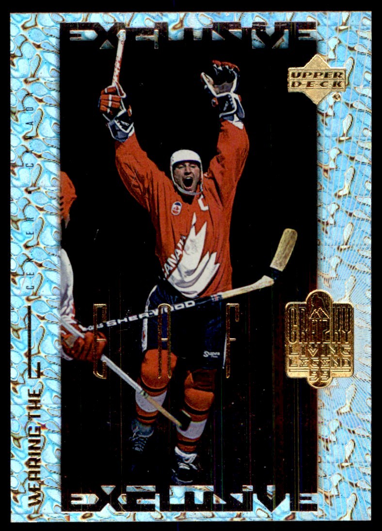 1999-00 UPPER DECK GRETZKY LIVING LEGEND EXCLUSIVE LEAF WAYNE GRETZKY TEAM